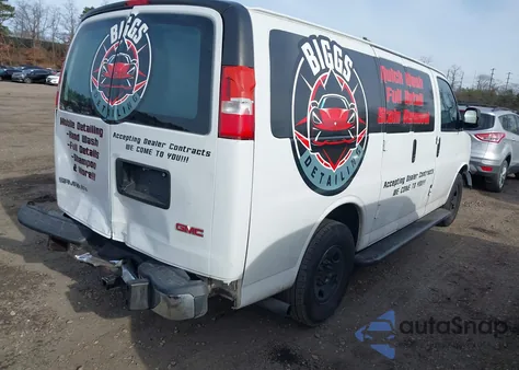 2018 GMC Savana 2500 Work Van из США, поврежденный, VIN 1GTW7AFG2J1912253